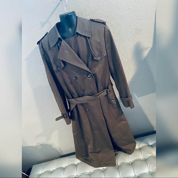 Christian Dior Le Connaisseur Trench Coat w/ Removable Wool Lining Size 42XL - Picture 7 of 11
